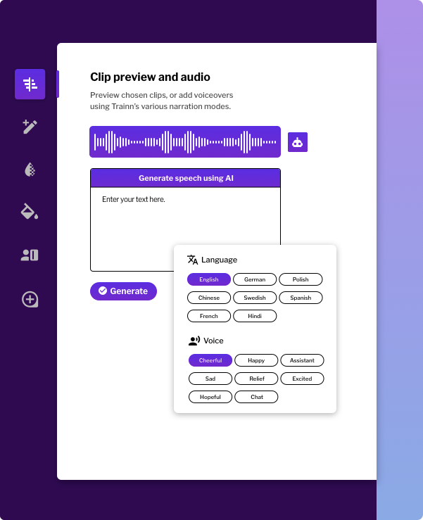 Launch a training hub using the Trainn training software